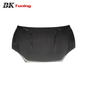 BK Tuning 16-20 Model S Plaid Modified CMST Style Carbon Fiber Body Parts Front Bonnet Hood for Tesla Model S Engine Hoods