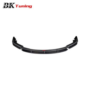 BK Tuning 16-20 Model X Modified CMST Style Front Bumper Lip Carbon Fiber Front Splitter Apron for Tesla Model X Front Lip