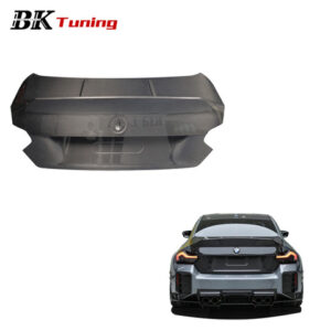 BK Tuning G42 G87 Modified CSL Style Rear Trunk Cover Hood Dry Carbon Fiber Rear Boot Lid for BMW 2 Series G42 M2 G87 Trunk Lids