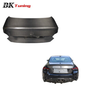BK Tuning G42 G87 Modified OEM Style Rear Trunk Cover Hood Dry Carbon Fiber Rear Boot Lid for BMW 2 Series G42 M2 G87 Trunk Lids
