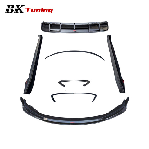 BK Tuning Model 3 Modified CMST-B Style Body Parts 3K Twills Carbon Car Exterior Aerodynamic Bodykit for Tesla Model 3 Soft Kits