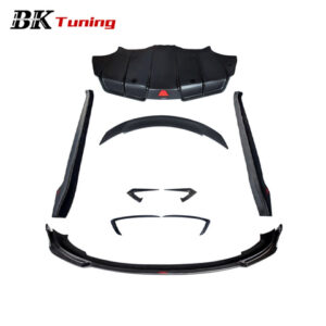 BK Tuning Model 3 Modified CMST-C Style Body Parts 3K Twills Carbon Car Exterior Aerodynamic Bodykit for Tesla Model 3 Soft Kits