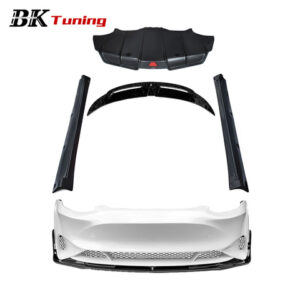 BK Tuning Model 3 Modified CMST-LB Style Car Body Parts FRP+Carbon Bumper Kits Exterior Aero Bodykit for Tesla Model 3 Body Kits