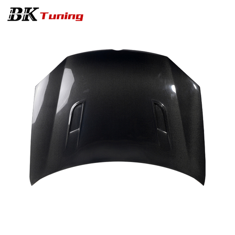 BK Tuning VW Golf 5 MK5 Modified Air Vent Style Front Bonnet Carbon Fiber Kit Engine Cover Hood Volkswagen Golf 5 Engine Hoods