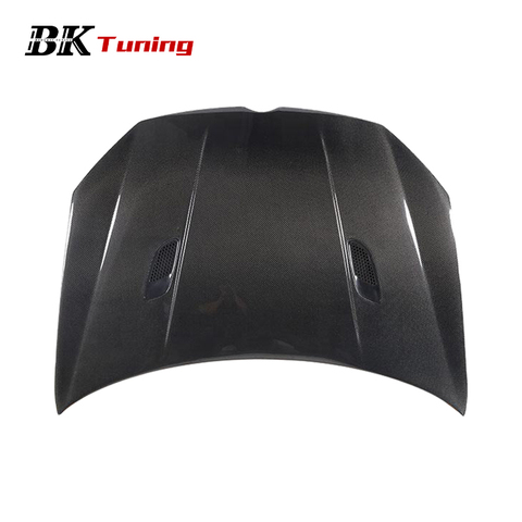BK Tuning VW Golf 7 7.5 MK7 GTI R Upgrade GTI Style Engine Hoods Carbon Fiber Front Bonnet for Volkswagen Golf 7 Engine Cover