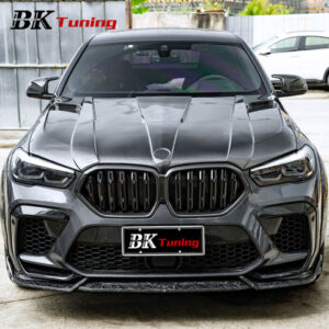 BK Tuning X5 G05 X6 G06 Upgrade LD Style Engine Hoods 3K Dry Carbon Fiber Front Bonnet for BMW X5 G05 X6 G06 Engine Cover Hoods